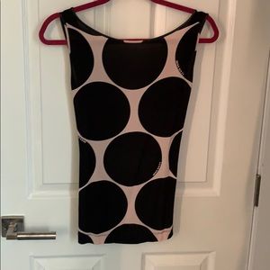 Pink and Black Blouse